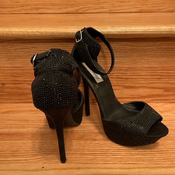 🌸 Steve Madden Pre Loved Carrie Heels w/ Ankle Strap Platforms, size 8.5 - Picture 14 of 15